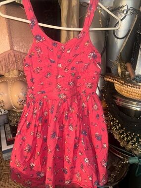 77kids Pink Floral Casual Sundress